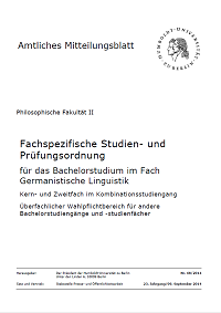 Erstsemesterinformationen BA Germanistische Linguistik — Institut Für ...